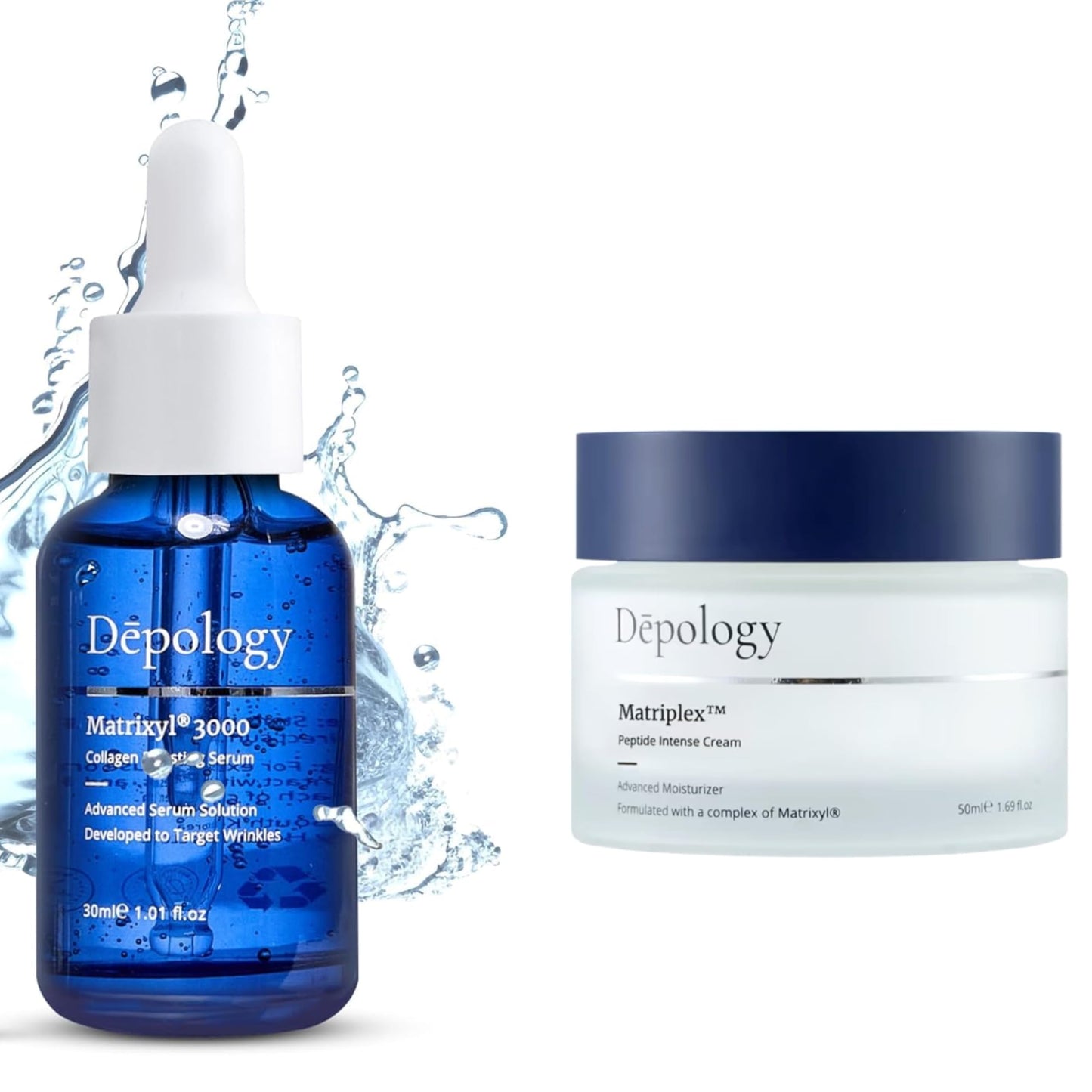 Depology MATRIXYL® 3000 Serum, Matriplex™ Peptide Intense Cream