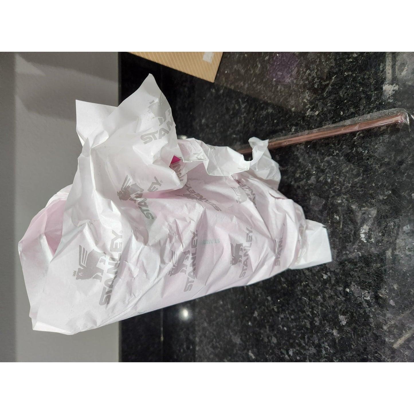 Stanley X Starbucks 2023 Holiday Collab 40 oz Pink Tumbler Mug