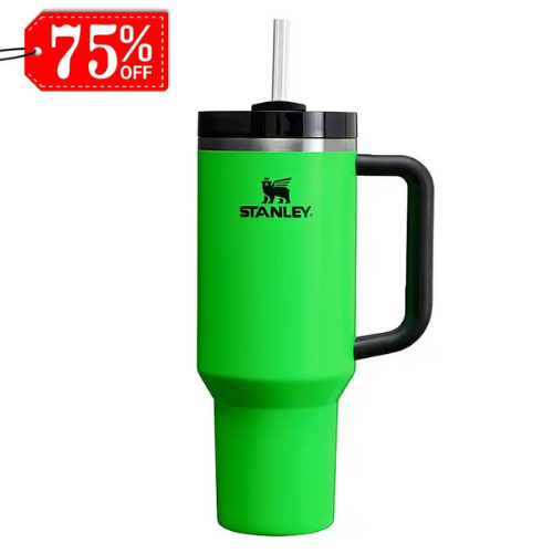 STANLEY TUMBLER Mug Neon Green 40 Oz